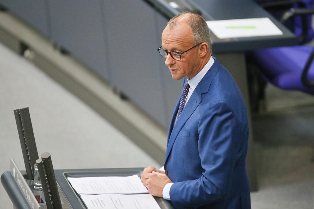 Friedrich Merz am 09.07.2026