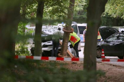 Polizei am Tatort nach Todesfahrt beim CSD