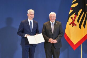 Steffen Bilger und Frank-Walter Steinmeier am 29.07.2026