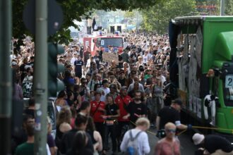 Techno-Parade "Zug der Liebe" im Jahr 2023 (Archiv)