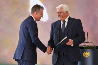 Thorsten Frei und Frank-Walter Steinmeier (Archiv)