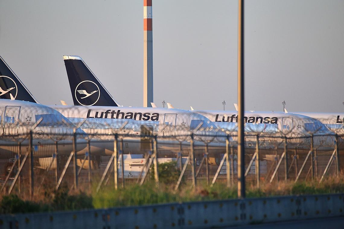 Lufthansa-Flugzeuge (Archiv)