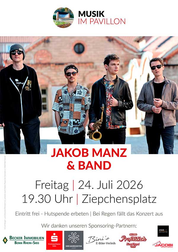 Jakob Manz bringt preisgekrönten Jazz nach Rhöndorf 2 jakob man und band 1