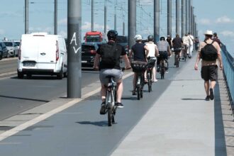 kennedybruecke fahrrad