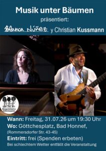 musik unter baeumen