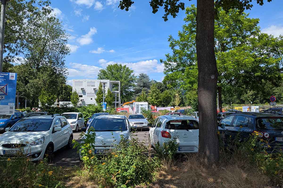 p und r parkplatz