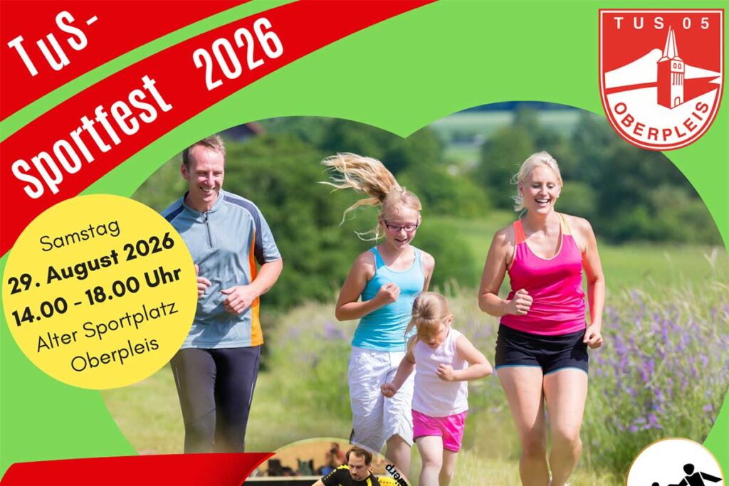 Werbeplakat TuS Sportfest 2026
