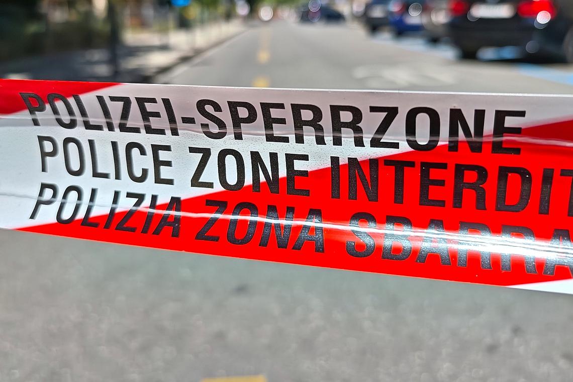 Polizei-Absperrung in der Schweiz (Archiv)