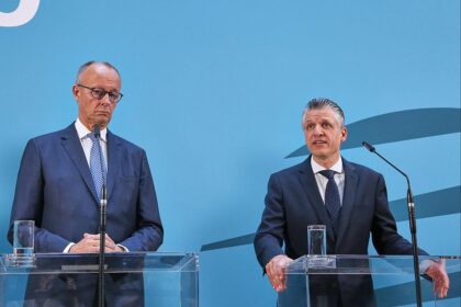 Friedrich Merz und Thorsten Frei (Archiv)