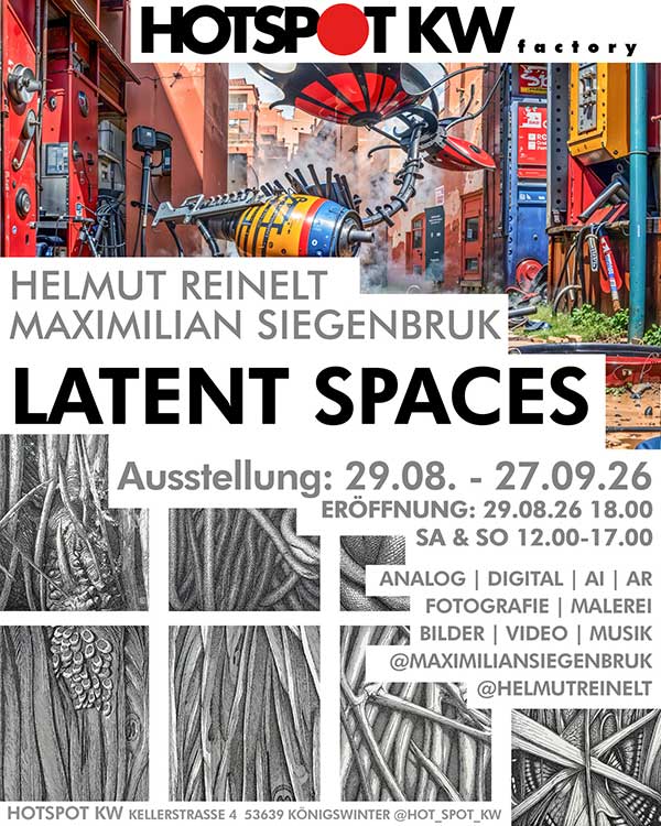 LATENT SPACES: Ausstellung zwischen organischer Metamorphose und künstlicher Realität 2 hskw latentspaces