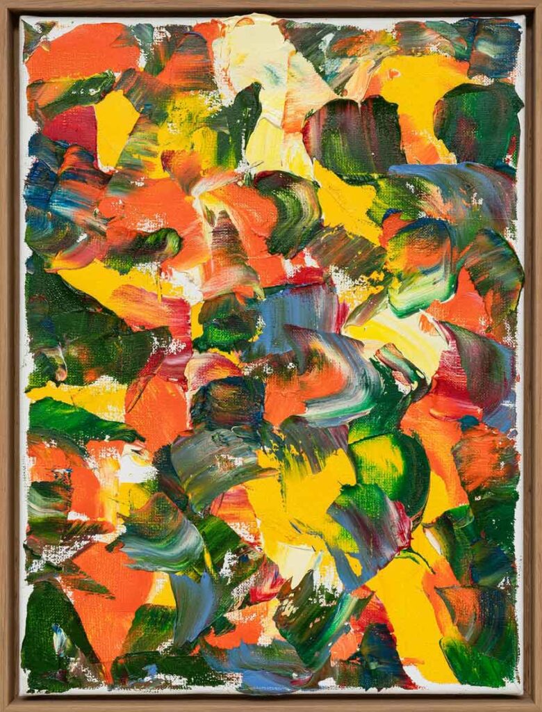 1 Chunqing Huang Painters Portrait August Macke 2016 Oel auf Lw 40x30cm Foto Wolfgang Guenzel c Chunqing Huang