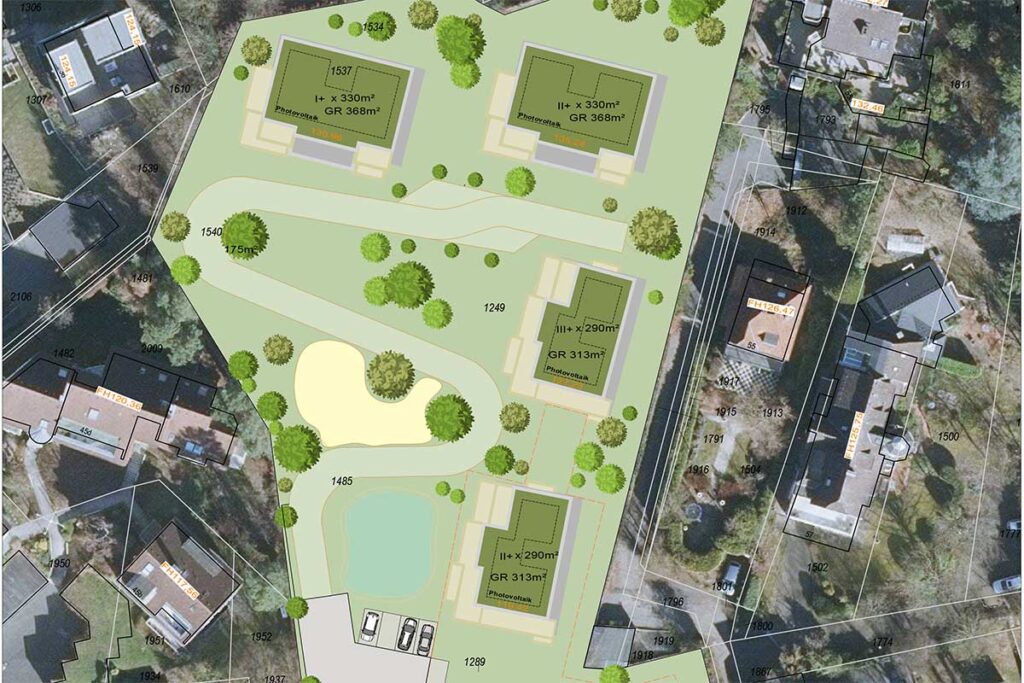 Wohnbauprojekt an der Bergstraße in Bad Honnef