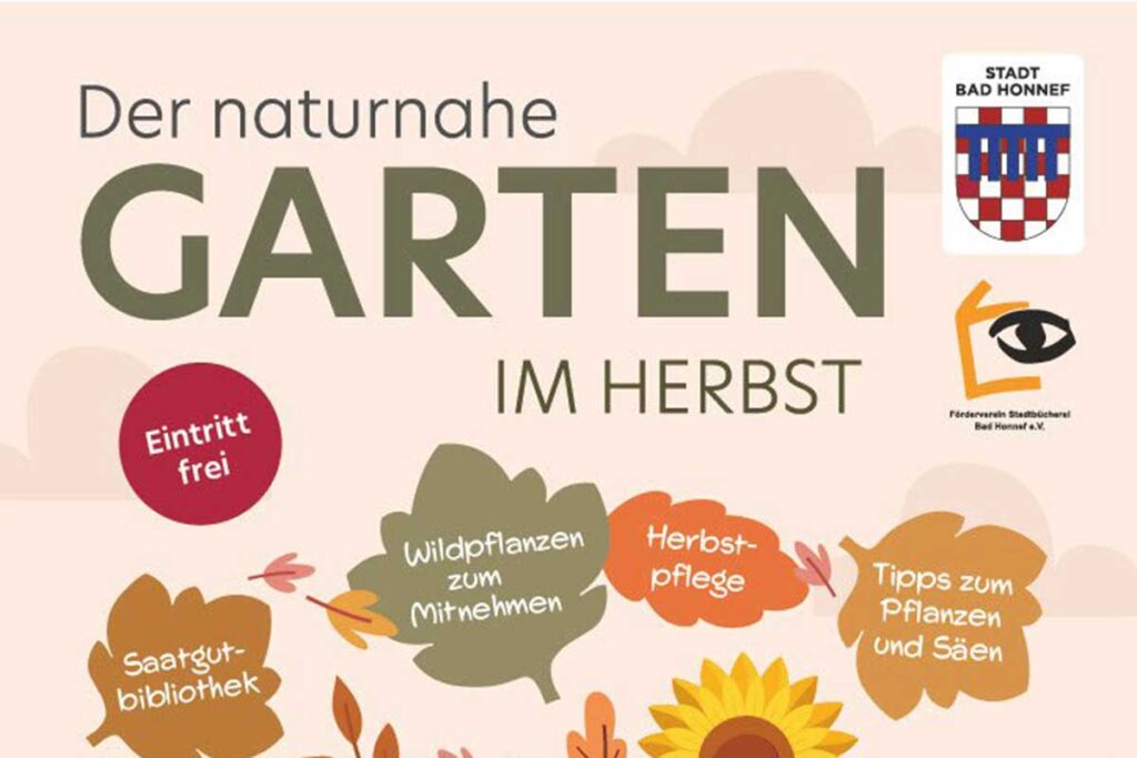 Vortrag naturnaher Garten 29.09.2026