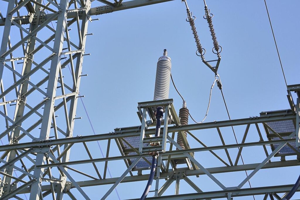 Strommast der Energieinfrastruktur (Archiv)