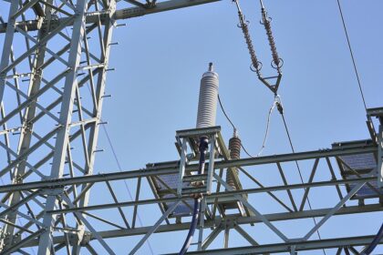 Strommast der Energieinfrastruktur (Archiv)