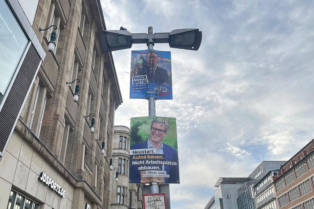 Wahlplakate für die Kommunalwahlen (Archiv)