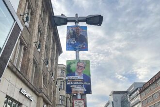 Wahlplakate für die Kommunalwahlen (Archiv)