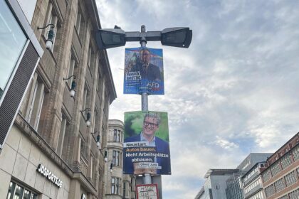 Wahlplakate für die Kommunalwahlen (Archiv)