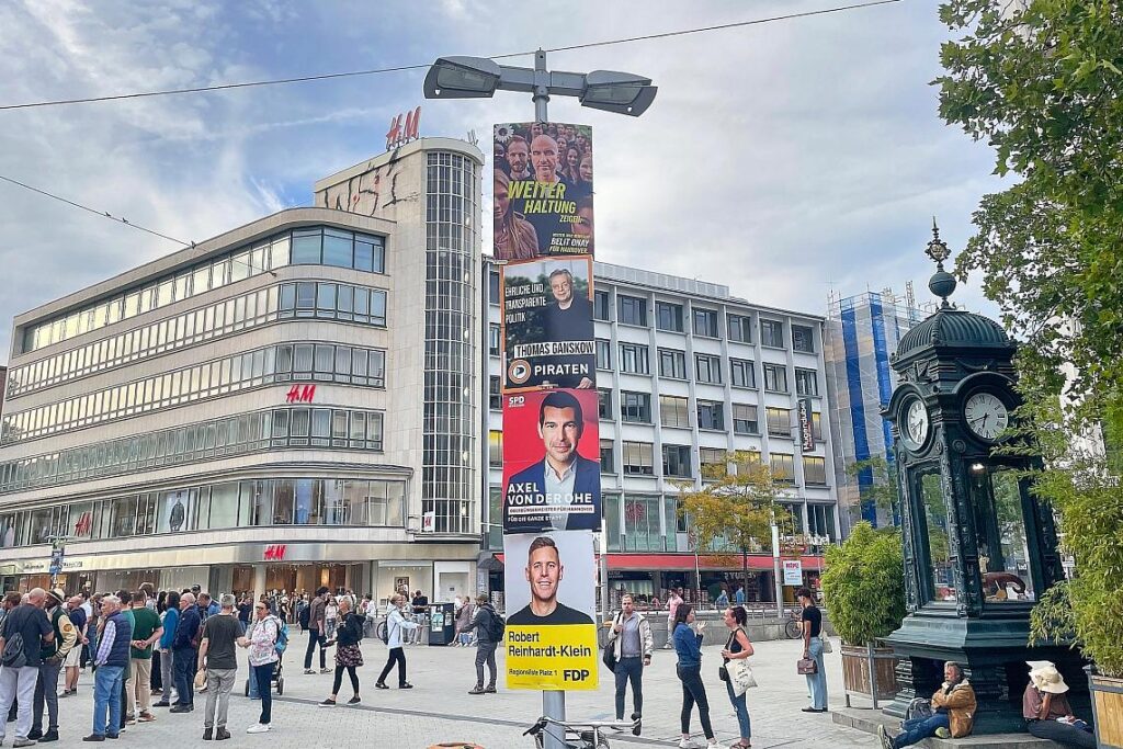 Wahlplakate für die Kommunalwahlen 2026 (Archiv)