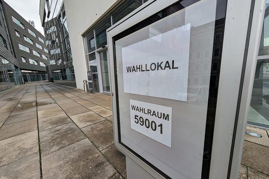 Wahllokal für die Landtagswahl 2026 in Sachsen-Anhalt