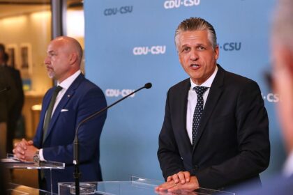 Alexander Hoffmann und Thorsten Frei am 07.09.2026