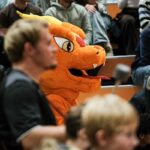 Neues Dragonsmaskottchen