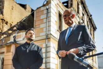 Wolodymyr Selenskyj und Friedrich Merz am 04.10.2026