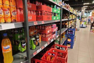 Limonaden im Supermarkt am 14.10.2026