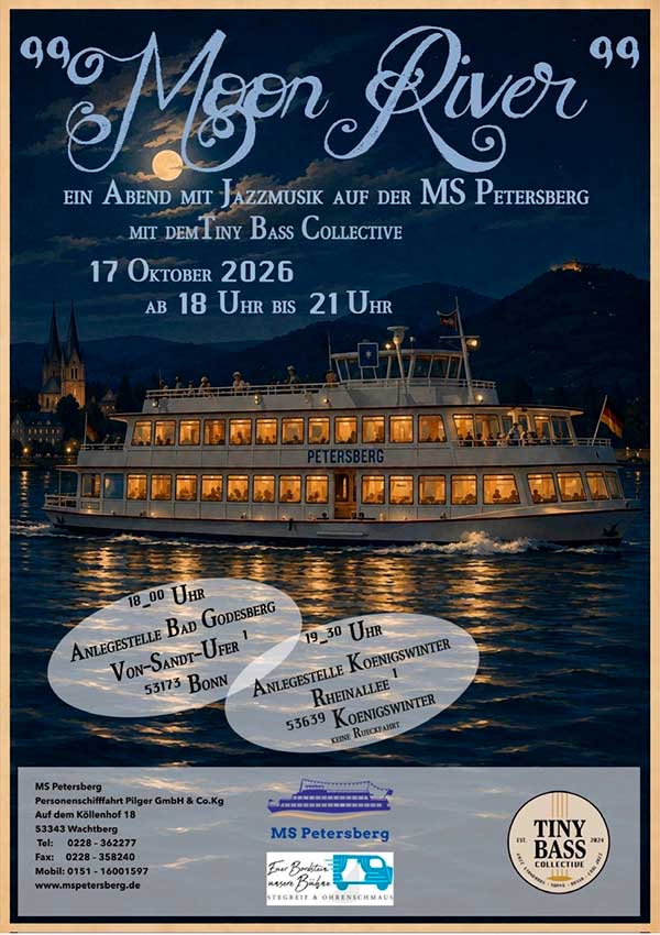 Jazz, Swing und Bossa Nova auf der MS Petersberg 1 stegreif 1